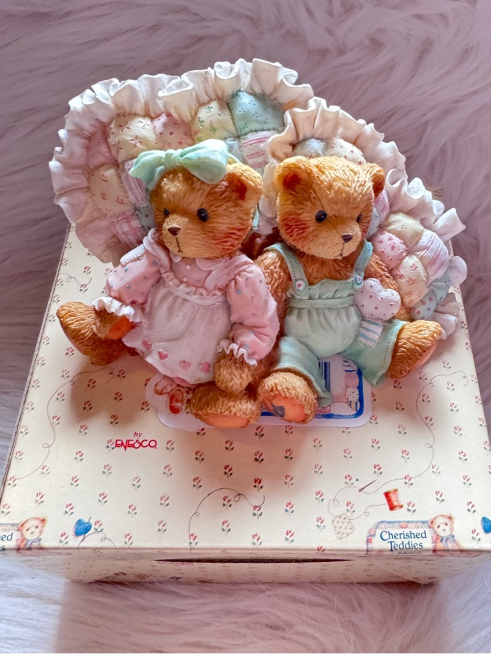Cherished Teddies “Michelle & Michael”